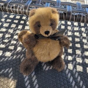 Boyds Bear Bandit Raccoon Bushy Tail 7"